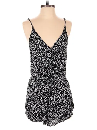Pre-owned Amuse Society Romper In Black