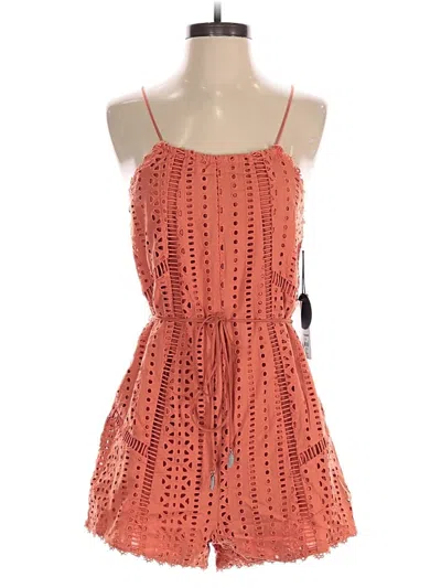 Amuse Society Romper In Orange