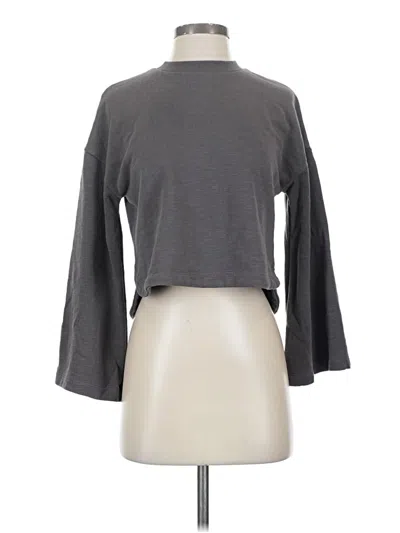 Pre-owned Amuse Society Turtleneck Sweater In Gray