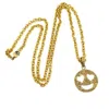 Amy Delson Jewelry Women's Gold Lovejoy - Diamond Heart Smiley Face Emoji Necklace In Gold