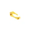 Amy Delson Jewelry Women's Gold / Yellow / Orange Chloe - Citrine Three Stone Gold Ear Cuff