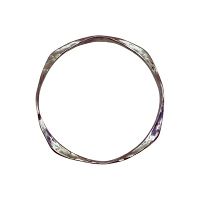 Amy Delson Jewelry Women's Silver Bangle Bracelet