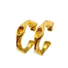 Amy Delson Jewelry Women's Yellow / Orange / Gold Harlow - Orange Citrine Gold Hoop Earrings