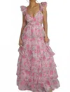 Amy Jane London Ofilia Maxi Dress In Pink In Pink