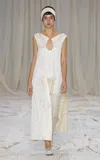 Amy Lawrance Tessellated Tennis Silk Dress