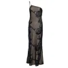 Amy Lynn Women's Divya Black Floral Motif Maxi Dress In Black