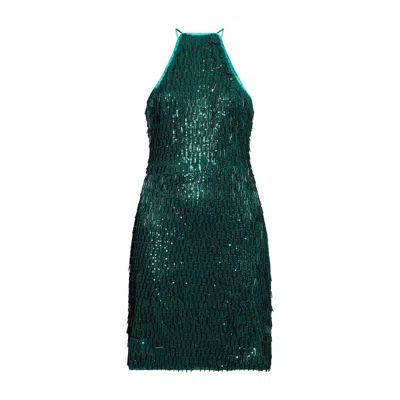 AMY LYNN WOMEN'S FOXY GREEN MINI DRESS
