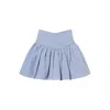 Amy Lynn Women's Frida Cornflower Blue Frill Mini Skirt