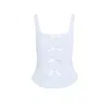 Amy Lynn Women's Kady Blue Ribbon Detail Corset Top In Blue
