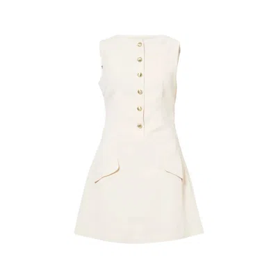Amy Lynn Women's Neutrals Rita Beige Aline Dress