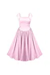 Amy Lynn Women's Pink / Purple Alexa Light Pink Puffball Dress In Pink/purple
