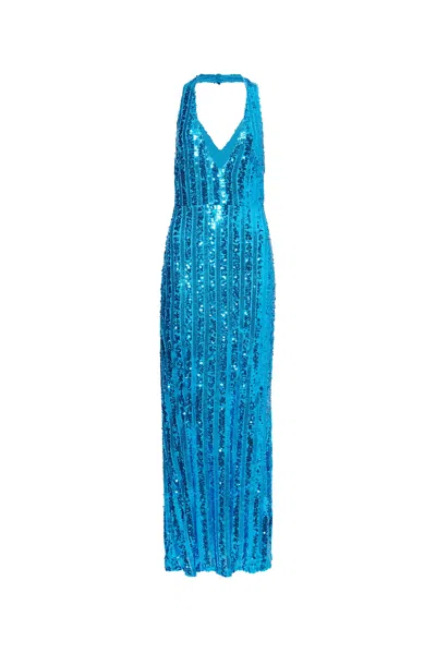 Amy Lynn Women's Shiloh Blue Sequin Maxi Dress