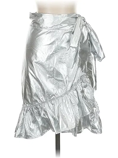 Amylynn Casual Skirt In Silver