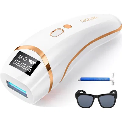 Amzgirl Personal Laser Hair Removal Device In White
