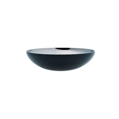 An&angel Black / Silver In-between Flat Black Bowl In Multi
