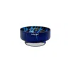 An&angel Blue / Silver Moon Mini Splashed Cobalt Bowl In Multi