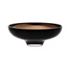 An&angel Gold / Black Titan Large Black Bowl In Multi