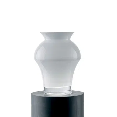 An&angel King White Vase