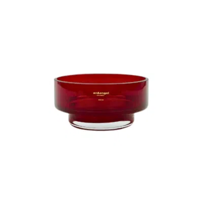 An&angel Moon Mini Translucent Red Bowl