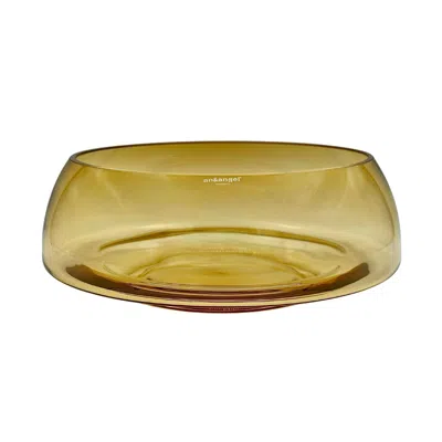 An&angel Purple Deco Jazz Amber Bowl