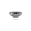 An&angel Purple / Silver Deco Mini Splashed Purple Bowl In Multi