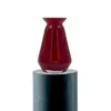 An&angel Queen Vase Ruby Red In Red