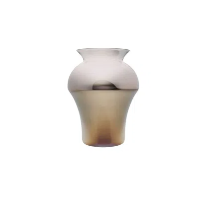 An&angel Silver Trophy Vase Titanium In Metallic