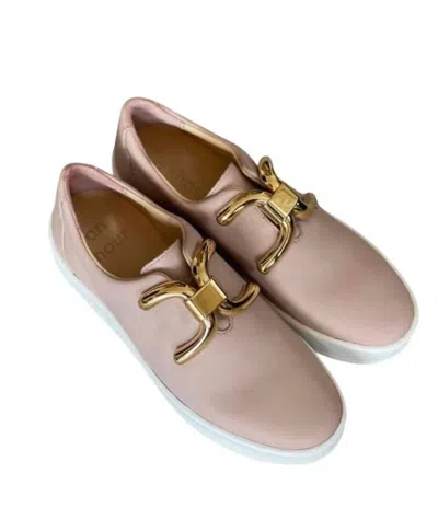 An Hour And A Shower Women's Slip On Sneaker In Nude In Brown