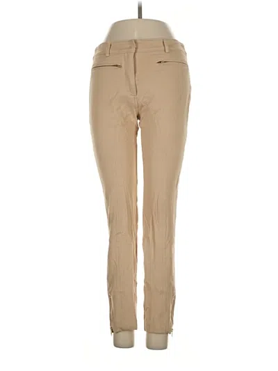Pre-owned An Original Milly Of New York Casual Pants In Tan
