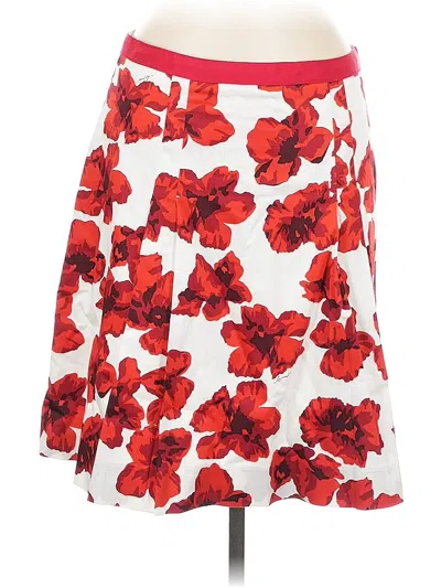 Pre-owned An Original Milly Of New York Casual Skirt In Red