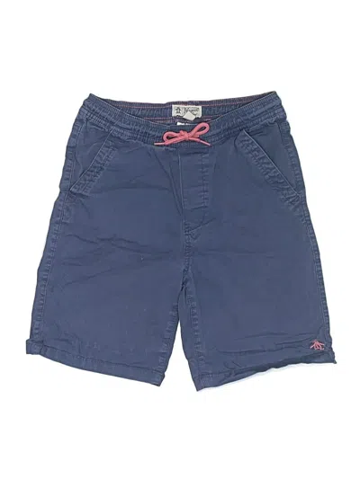 Pre-owned An Original Penguin By Munsingwear Kids' Board Shorts In Blue