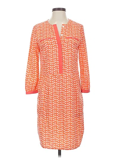 Pre-owned An Original Penguin By Munsingwear Casual Dress In Orange