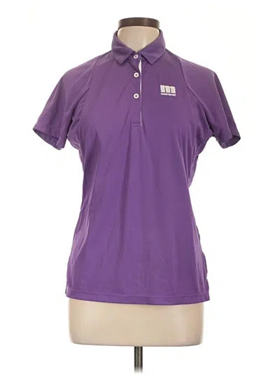 Pre-owned An Original Penguin By Munsingwear Short Sleeve Polo Shirt In Purple