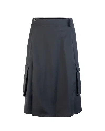 An Other Date Pleated Wrap Skirt In 110