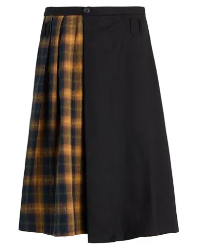 An Other Date Man Midi Skirt Black Size 34 Cotton