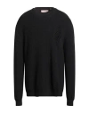 An Other Date Man Sweater Black Size Xl Cotton In Black