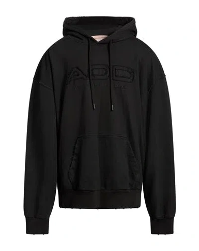 An Other Date Man Sweatshirt Black Size L Cotton