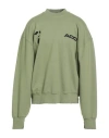 An Other Date Man Sweatshirt Green Size M Cotton