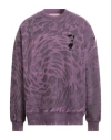 An Other Date Man Sweatshirt Purple Size Xl Cotton