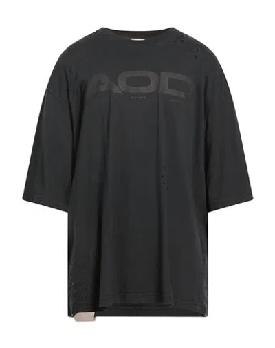 An Other Date Man T-shirt Black Size S Cotton