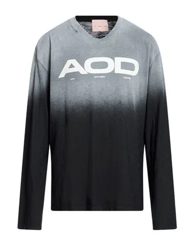 An Other Date Man T-shirt Charcoal Size L Cotton In Grey