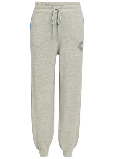 An-y1 J Vita Logo Cashmere Sweatpants In Gray