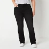 Ana -plus Womens High Rise Vintage Bootcut Jean In Black