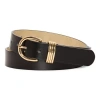 Ana 30mm Multi Loops Womens Belt In Black