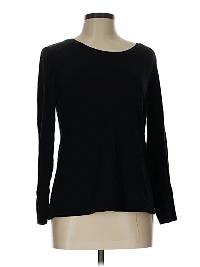 Pre-owned A.n.a. A New Approach 3/4 Sleeve T-shirt In Black