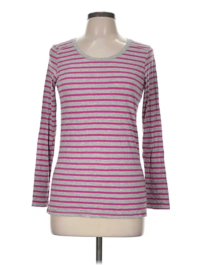 Pre-owned A.n.a. A New Approach 3/4 Sleeve T-shirt In Pink