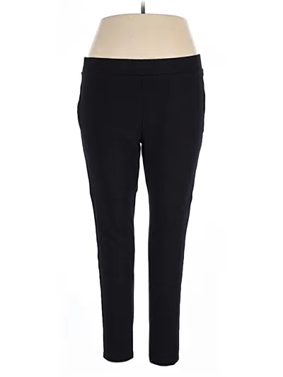 Pre-owned A.n.a. A New Approach Active Pants In Black