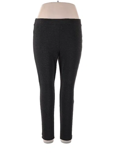 Pre-owned A.n.a. A New Approach Active Pants In Gray