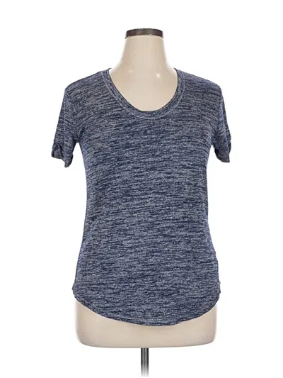 Pre-owned A.n.a. A New Approach Active T-shirt In Blue