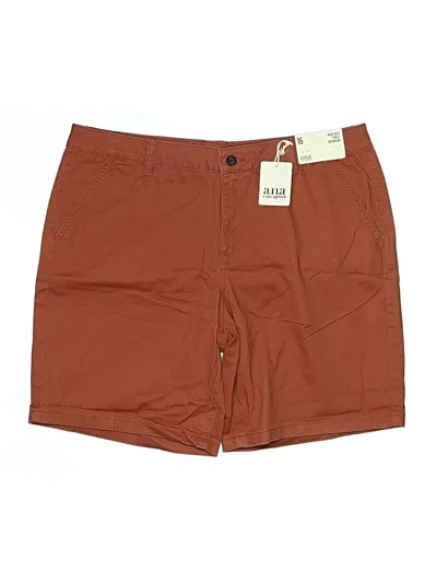 Pre-owned A.n.a. A New Approach Board Shorts In Brown